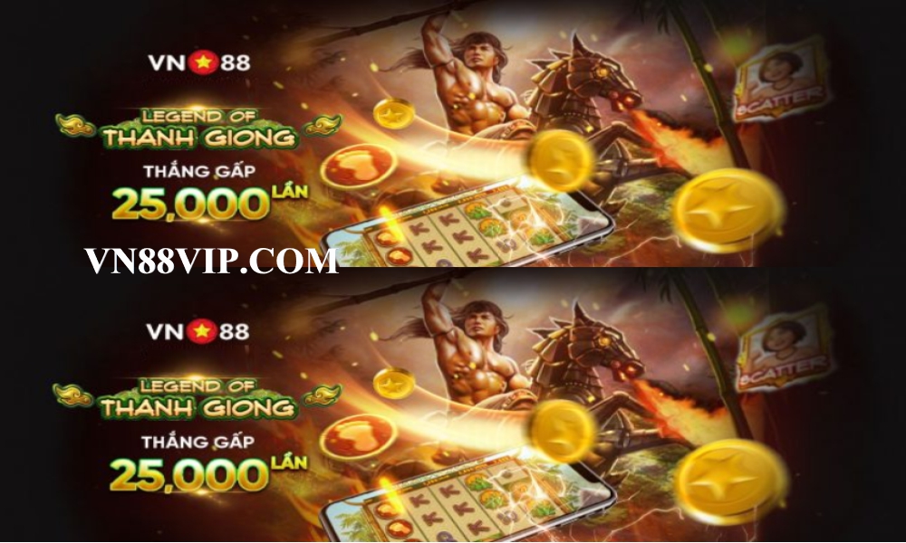 VN88 ra mắt Slot Game Truyền Thuyết Thánh Gióng